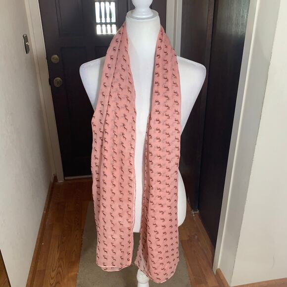 Women's Scarves & Wraps Pink Color - Picture 6 of 7